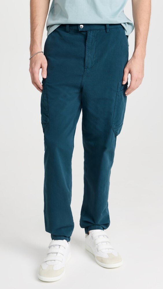 

Брюки PS Paul Smith Paul Smith Technical Cargo, нави