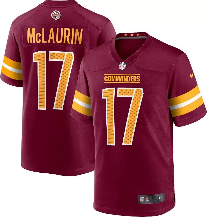 

Мужская красная майка Nike Washington Commanders Terry McLaurin #17