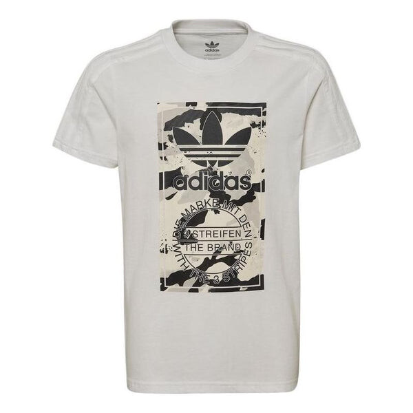 

Футболка (GS) adidas originals Camo Graphic Tee 'White ', белый