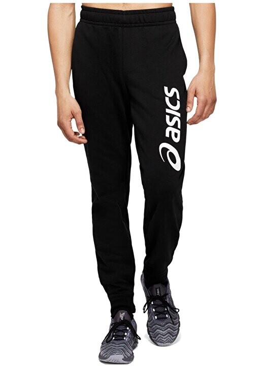 

Мужские спортивные штаны чёрно-оранжевого цвета 2031A977-005 ASİCS BİG LOGO Asics, черный