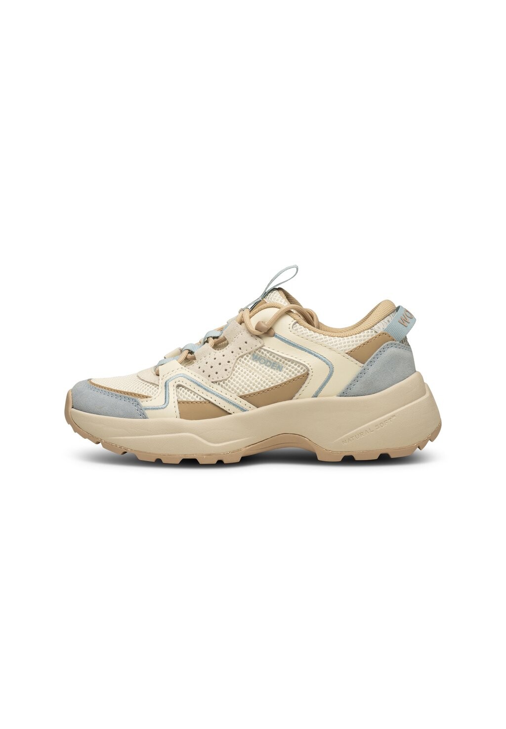 

Низкие кроссовки Sif Reflective Woden, цвет whisper white ice blue