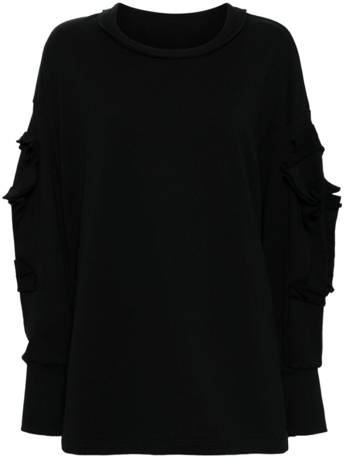 

Yohji Yamamoto толстовка с длинными рукавами, черный