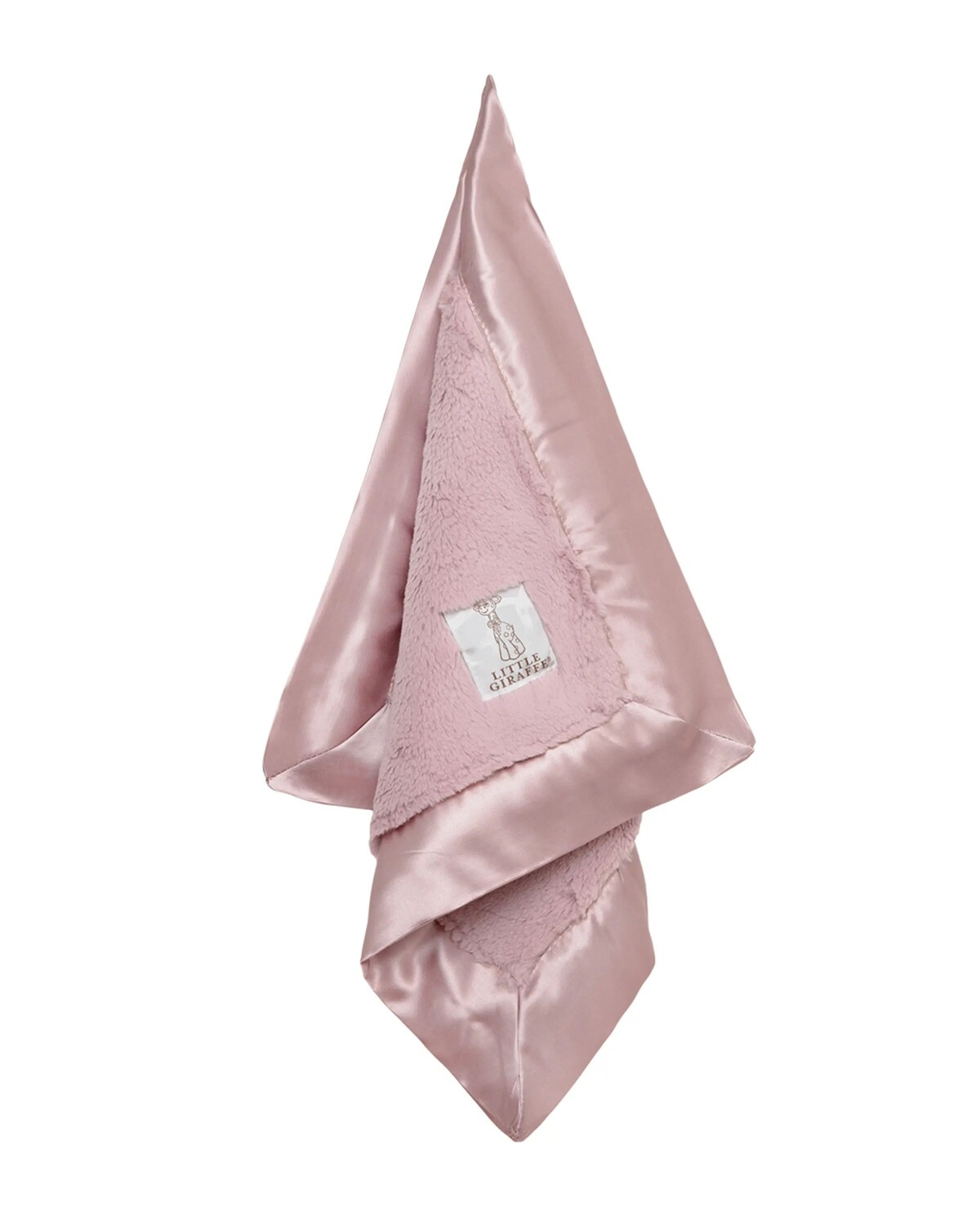 

Роскошное однотонное плюшевое детское одеяло Little Giraffe, цвет Pink Pattern