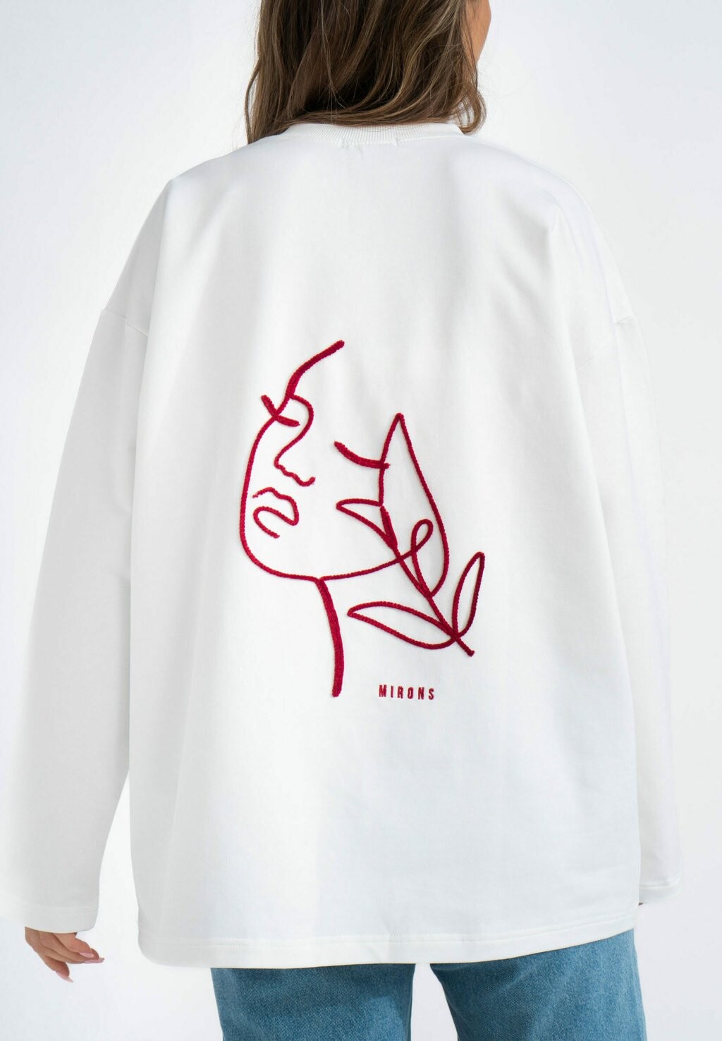 

Блузка с длинными рукавами MIRONS, цвет White