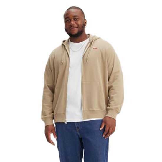 

Толстовка Levi's Big Original Large Size Full Zip, бежевый