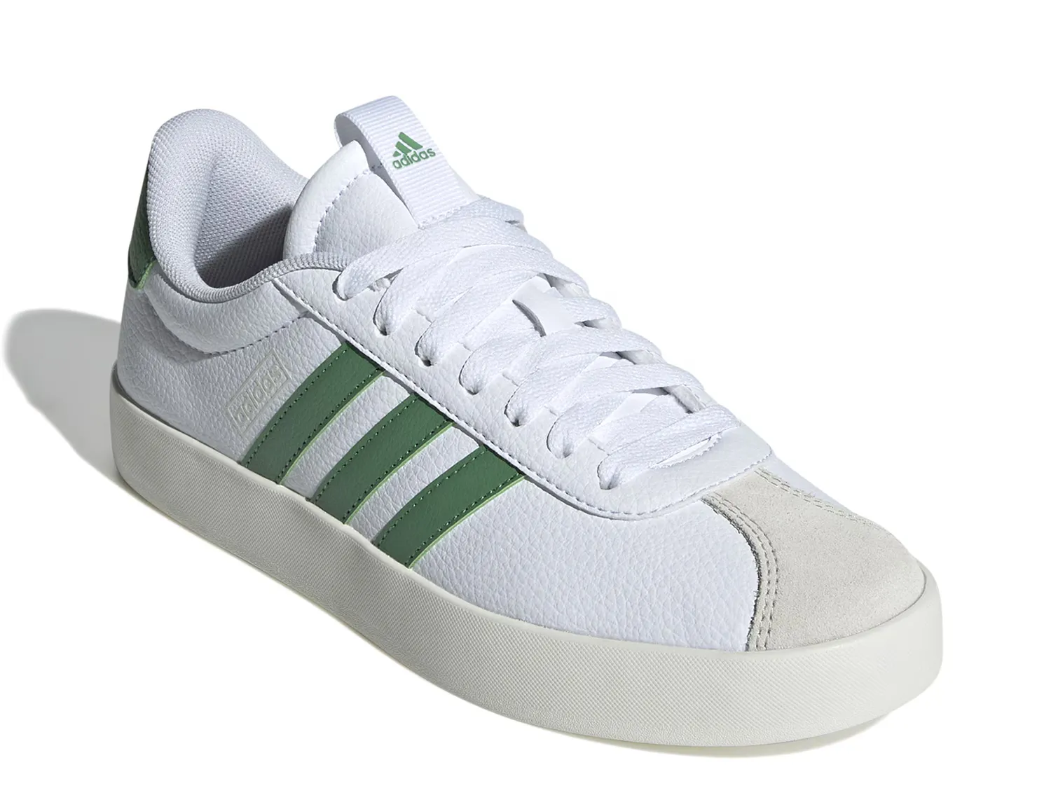 

Кроссовки VL Court 3.0 Sneaker Adidas, белый/зеленый
