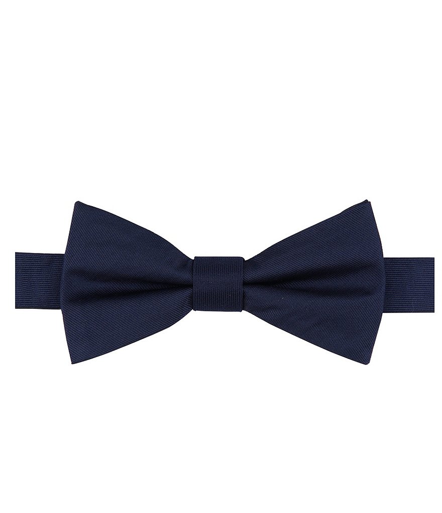 Однотонный галстук-бабочка Tre Vero с предварительной завязкой, синий