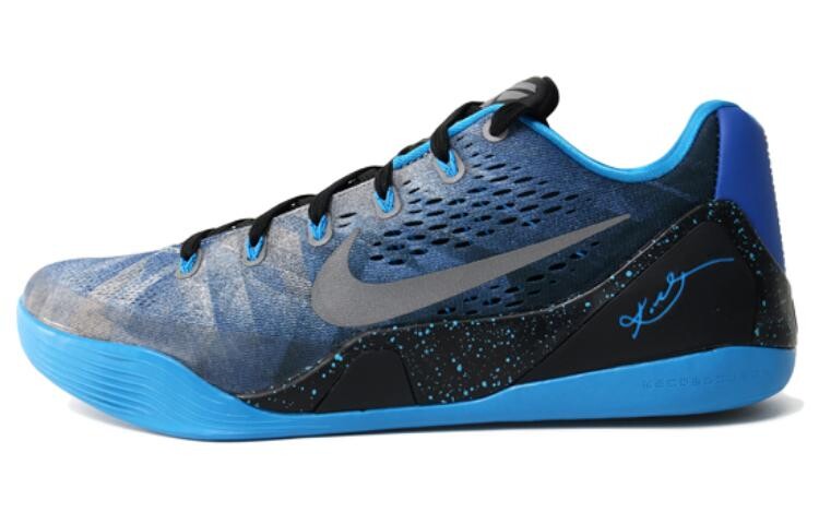 

Мужские баскетбольные кроссовки Nike Kobe 9, серо-синий