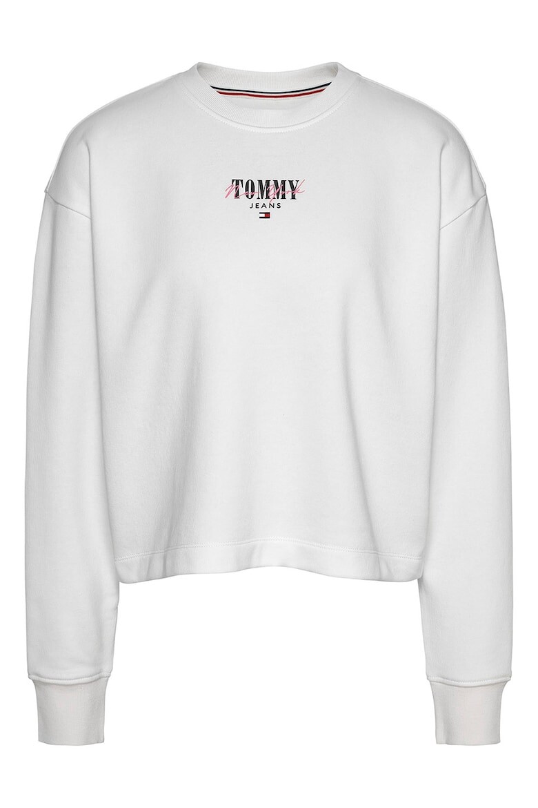 

Толстовка из органического хлопка с заниженными рукавами Tommy Jeans, белый