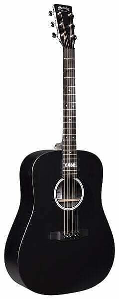 Акустическая гитара Martin DX JOHNNY CASH DX Johnny Cash Acoustic-Electric Guitar, Black