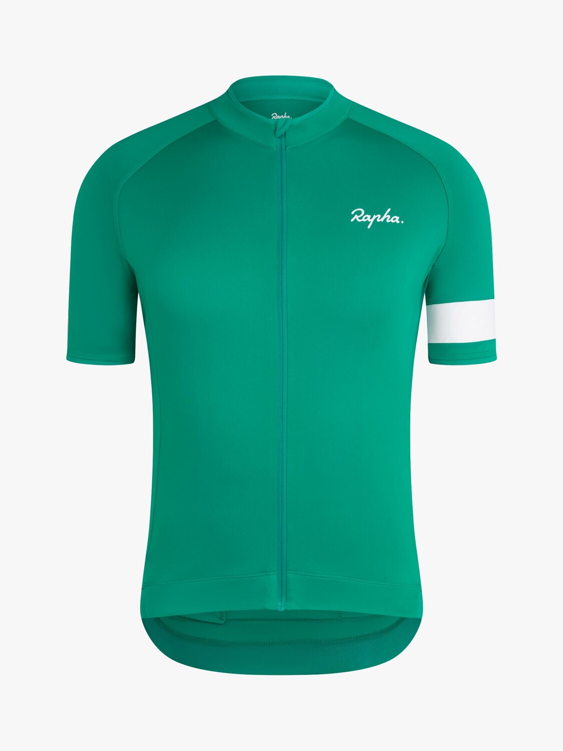 

Велосипедная футболка Rapha Core с короткими рукавами, зеленая, Зеленый