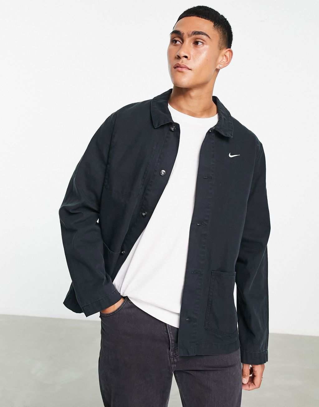 

Черная куртка для работы по дому Nike Life Premium