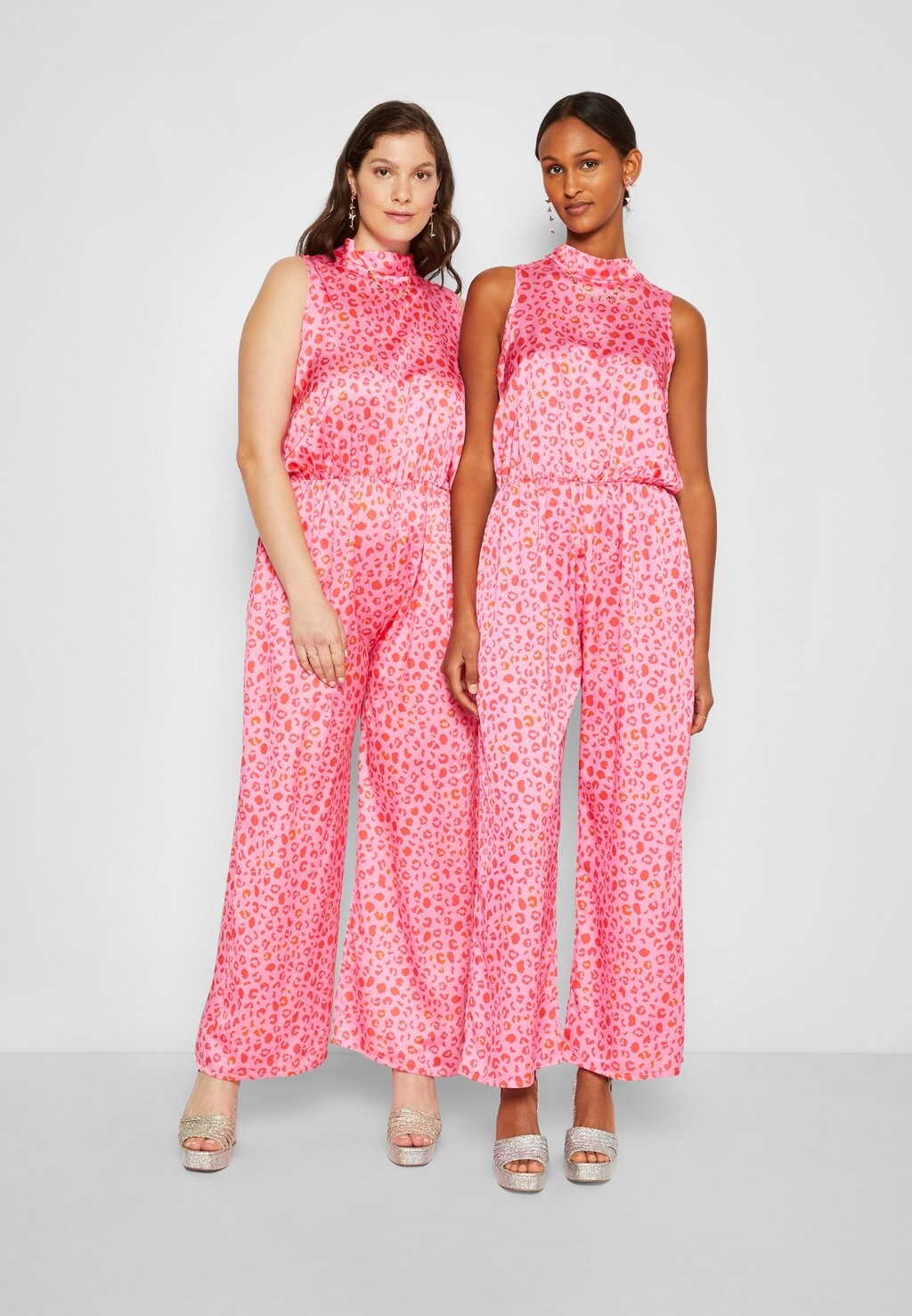 

Комбинезон ANIMAL WIDE LEG Never Fully Dressed, розовый
