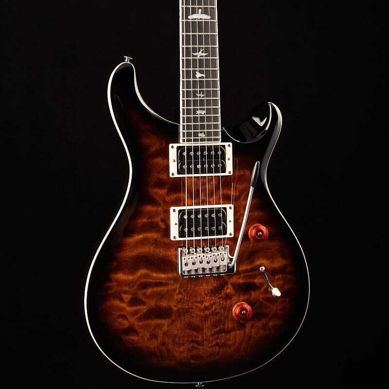 

Электрогитара PRS SE Custom 24 Quilt Black Gold Burst 187