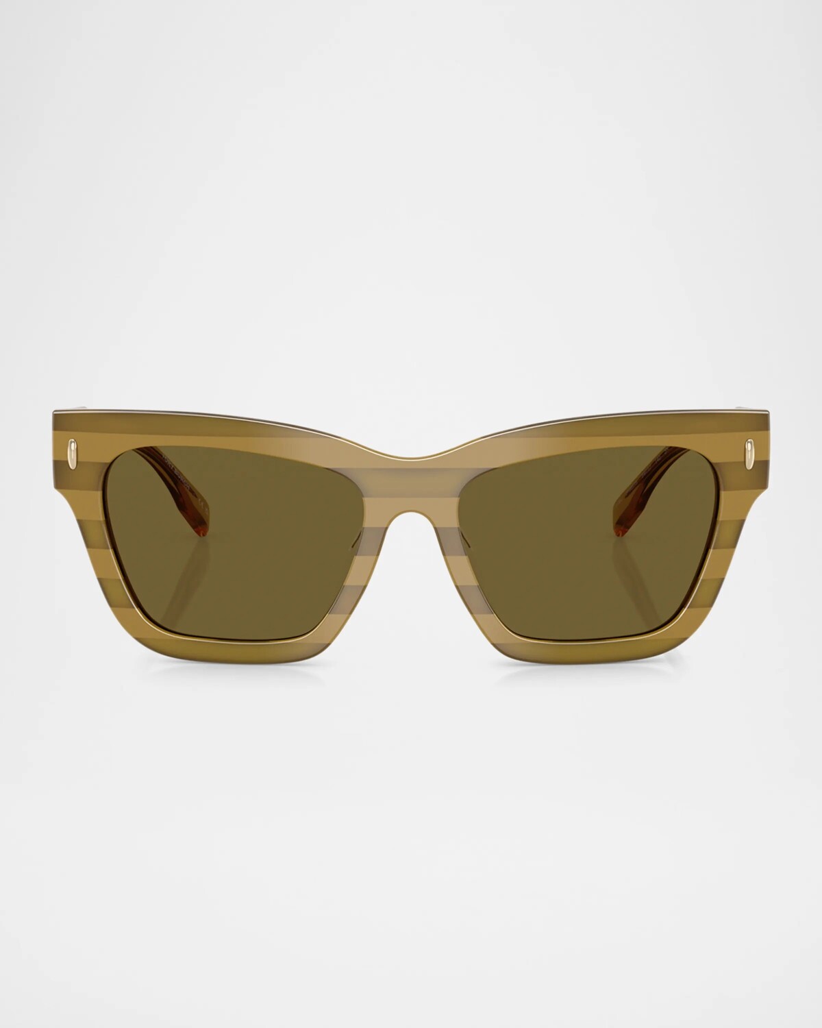 

TY7208U Солнцезащитные очки «кошачий глаз» Tory Burch, цвет Olive