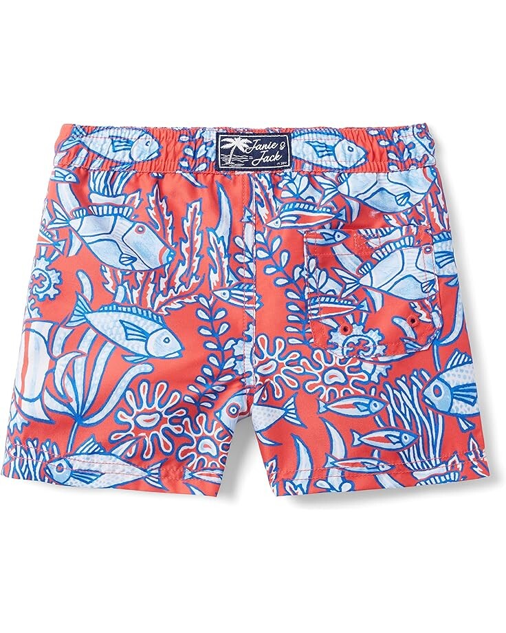 

Шорты для плавания Janie and Jack Printed Swim Shorts, цвет Multicolor