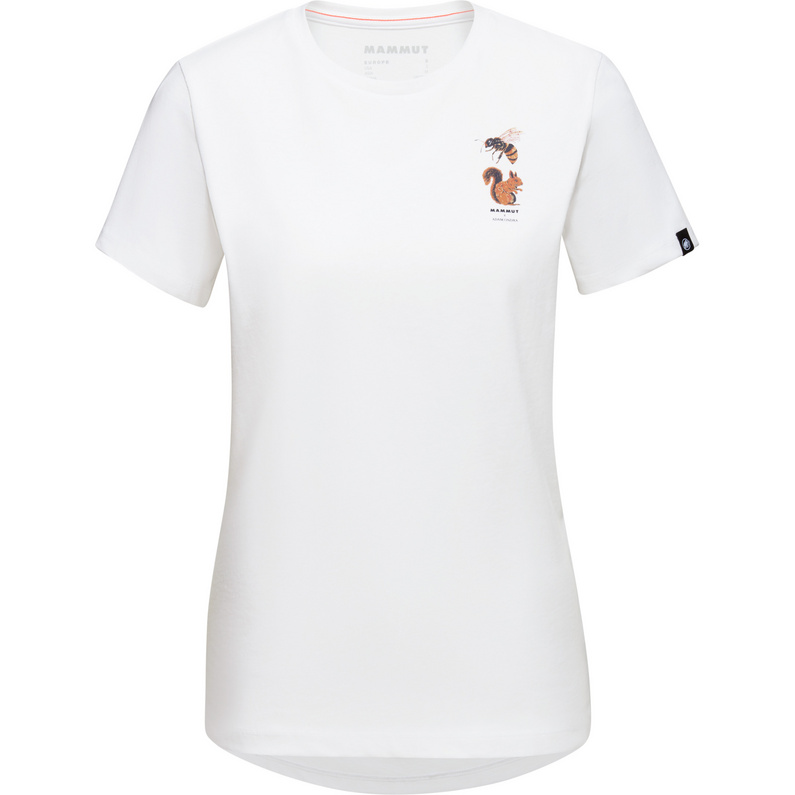 Женская футболка из коллаборации с Adam Ondra Mammut, белый