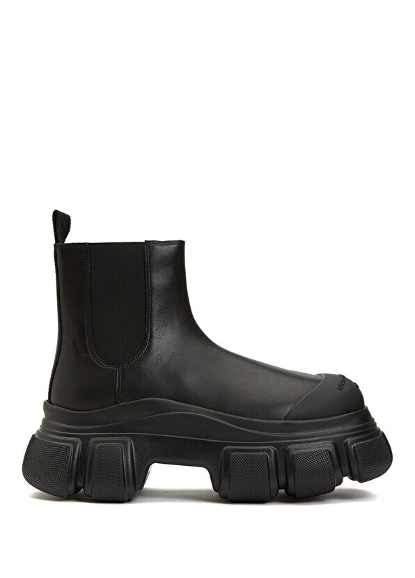 

Черные женские кожаные ботинки storm black Alexander Wang, Черный