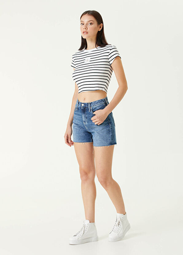 

Джинсовые шорты Mom Ck Jeans, синий