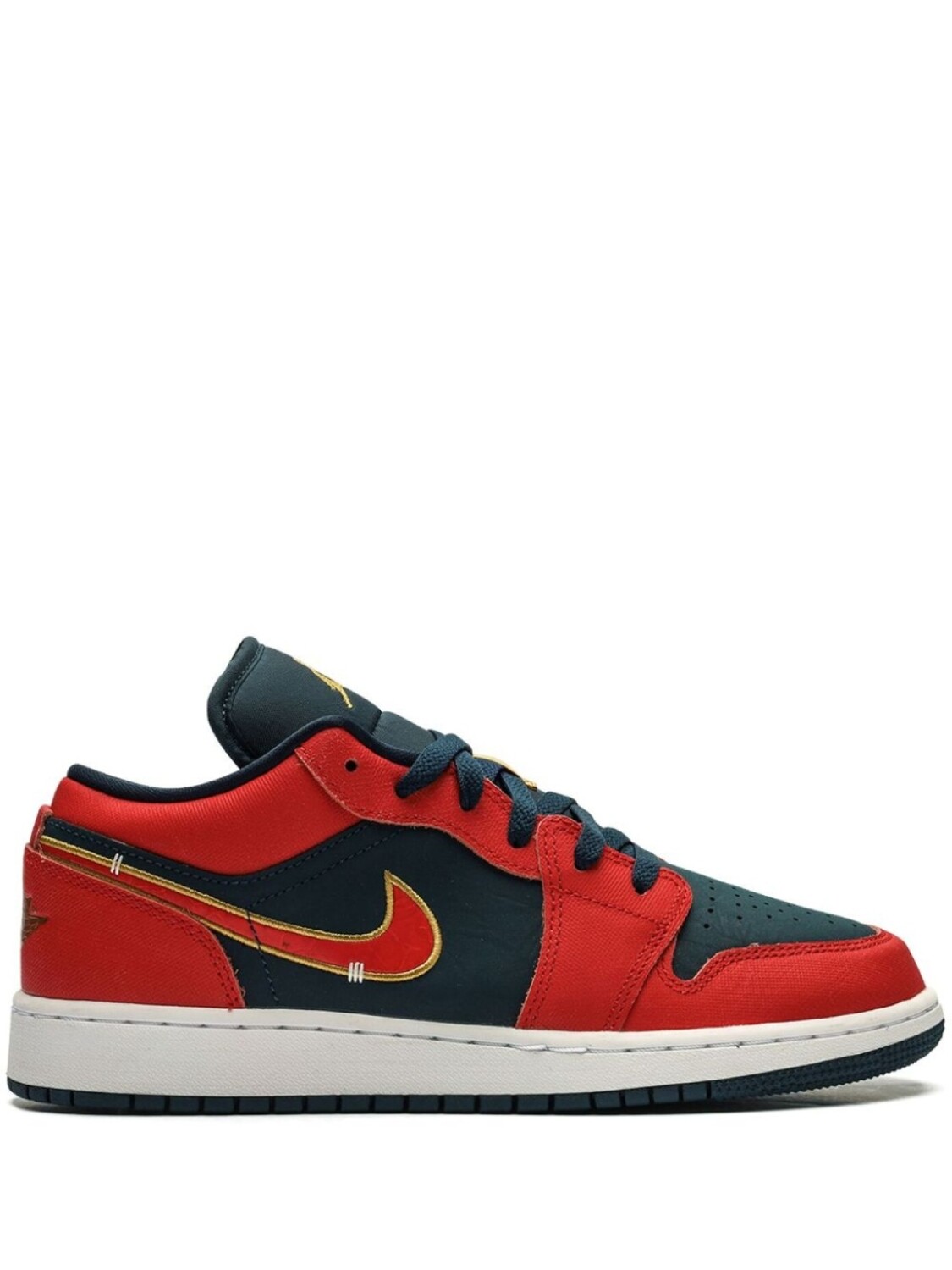

Jordan Kids кроссовки Jordan 1 Low "Armory Navy/Sport Red", синий
