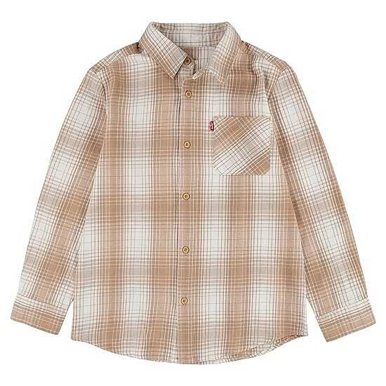 

Рубашка с длинным рукавом Levi´s Flannel One Pocket, бежевый