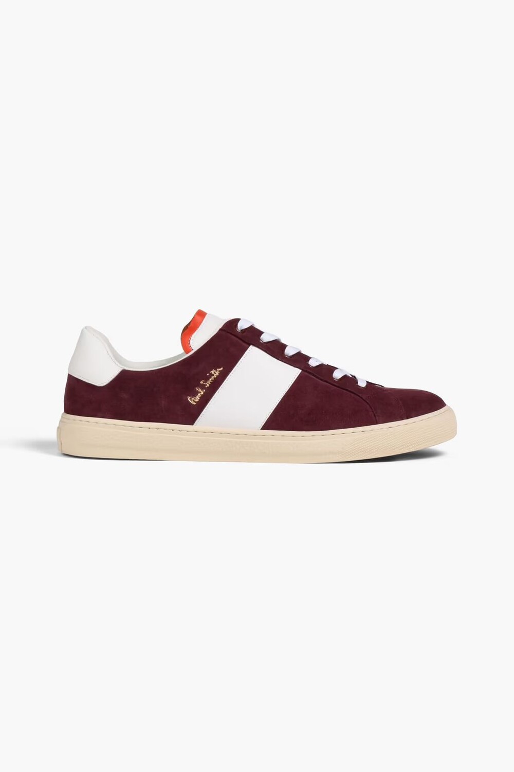 

Кроссовки Hansen с кожаной отделкой Paul Smith, бургундия