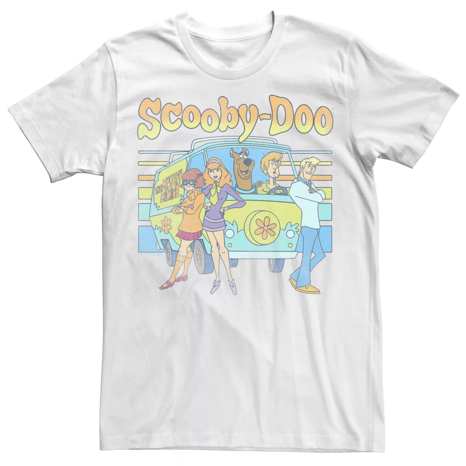 

Детская футболка Scooby-Doo Mystery Incorporated Van с графическим рисунком Licensed Character