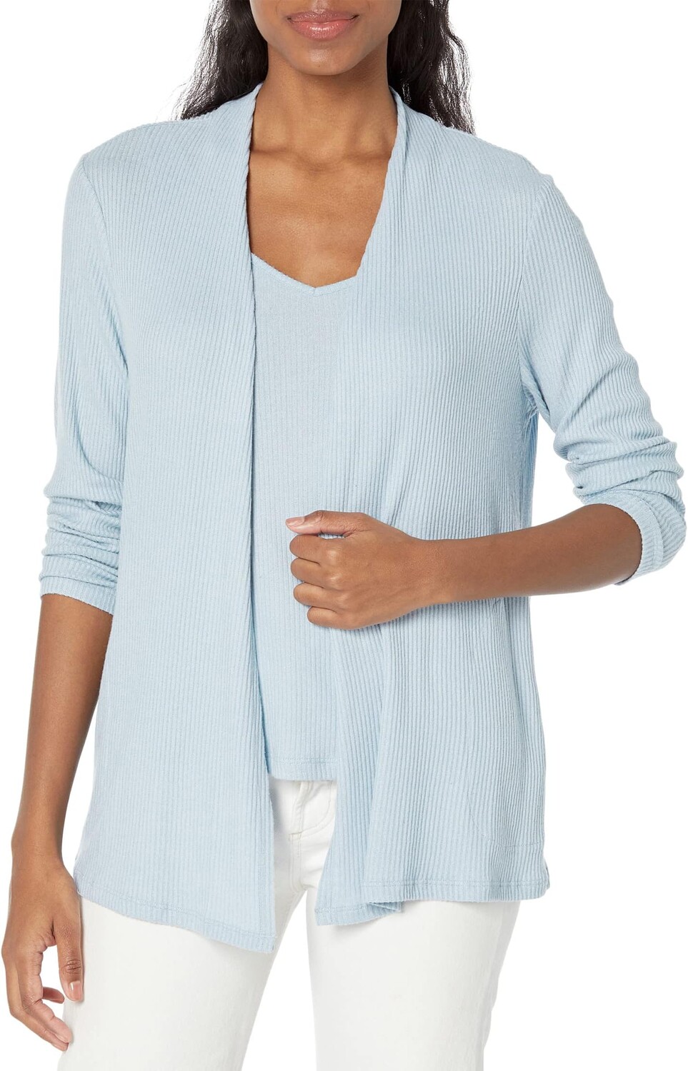 

Свитер Petite Tradewinds Cardigan NIC+ZOE, цвет Cloud