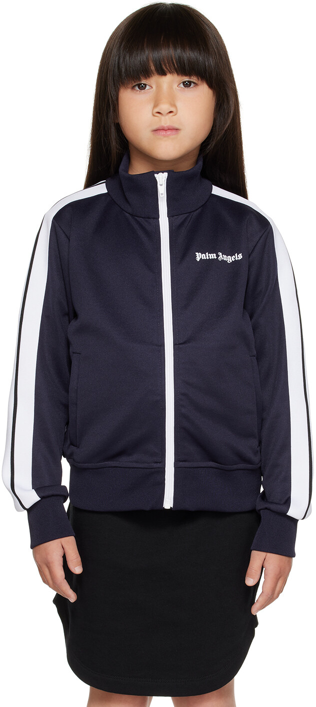 

Синяя спортивная куртка Palm Angels Kids