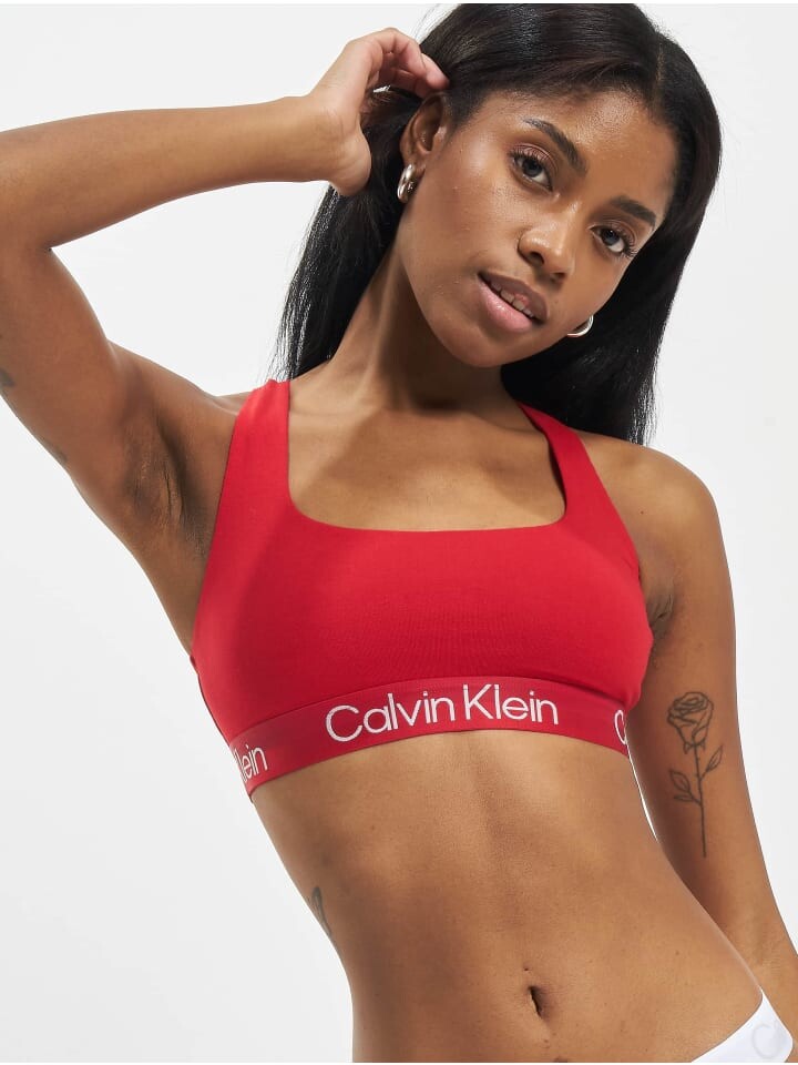 

Спортивный бюстгальтер Calvin Klein, цвет rustic red