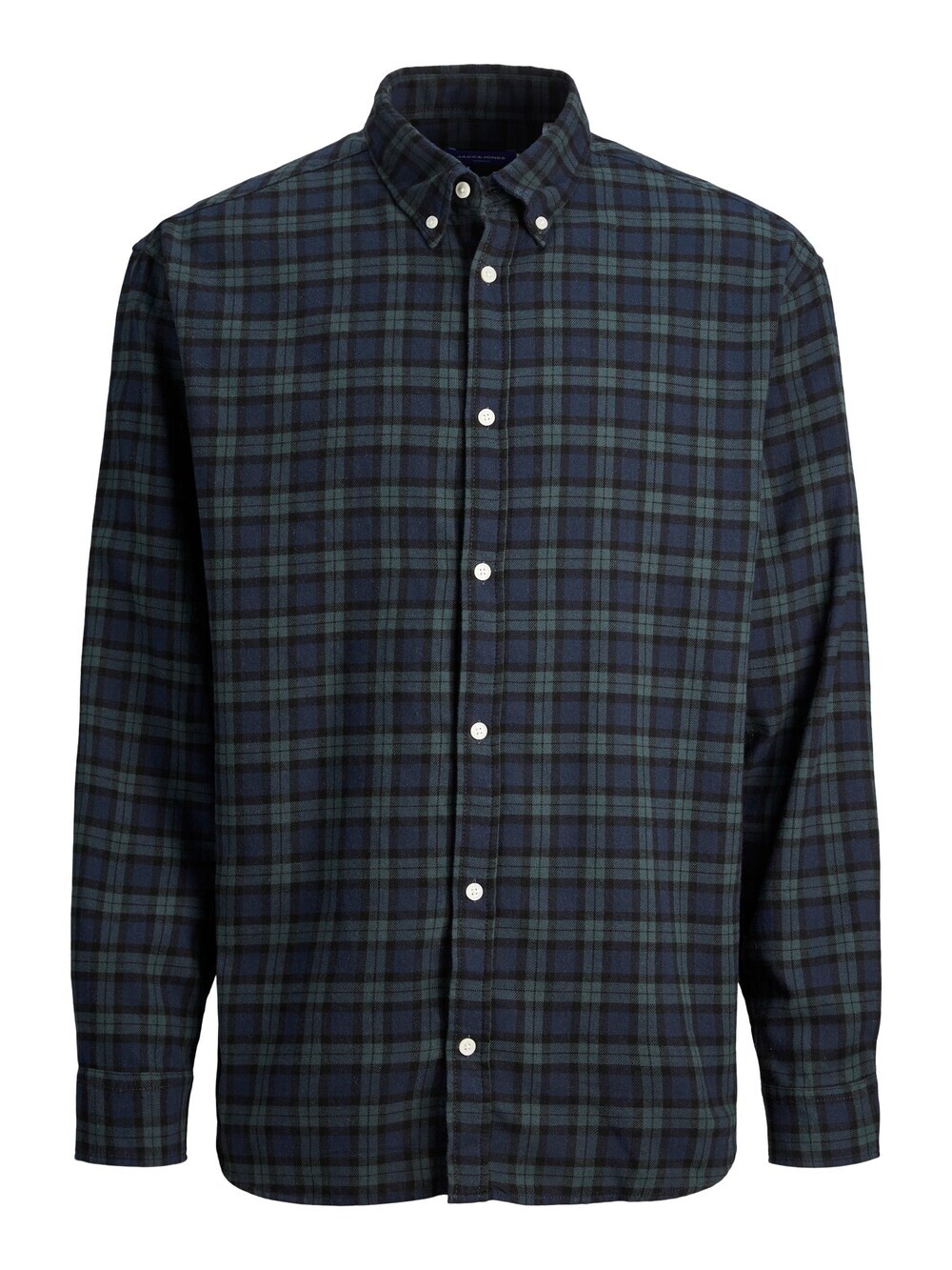 

Рубашка на пуговицах стандартного кроя JACK & JONES COZY, темно-синий