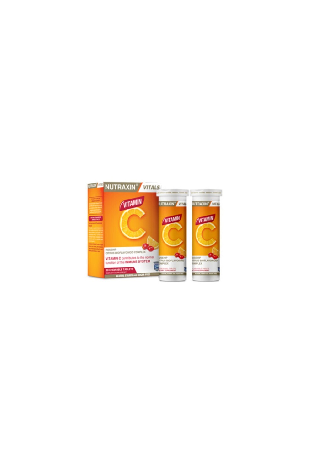 

Nutraxin Жевательная таблетка с витамином С