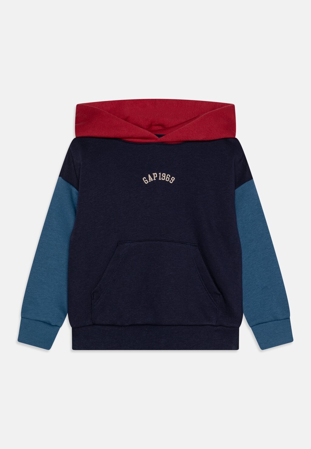 цена Толстовка COLORBLOCK FASHION LOGO HOOD TODDLER BOY GAP, цвет navy uniform