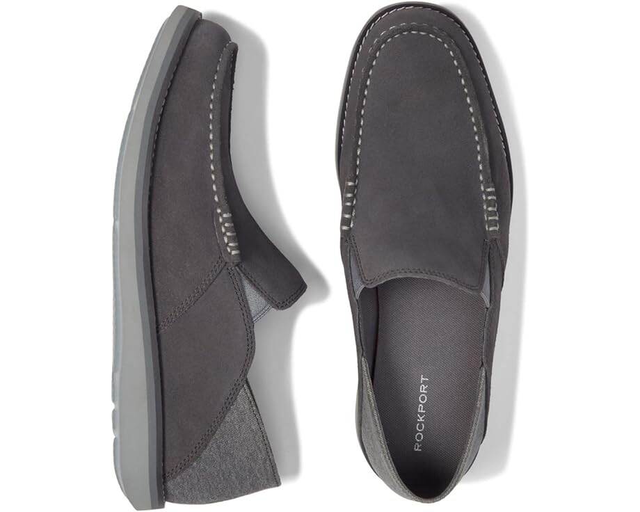 

Лоферы Rockport Tucker Venetian, цвет Steel Grey