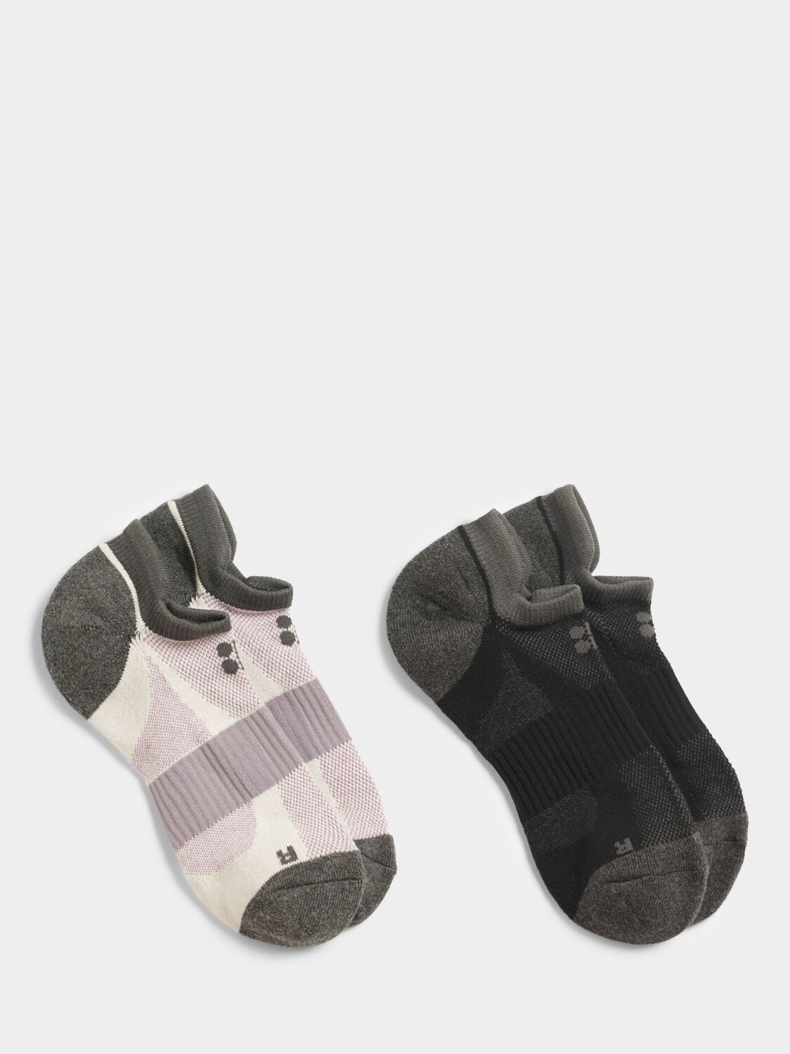 

Носки для тренировок Sweaty Betty Run, 2 шт., белый/черный
