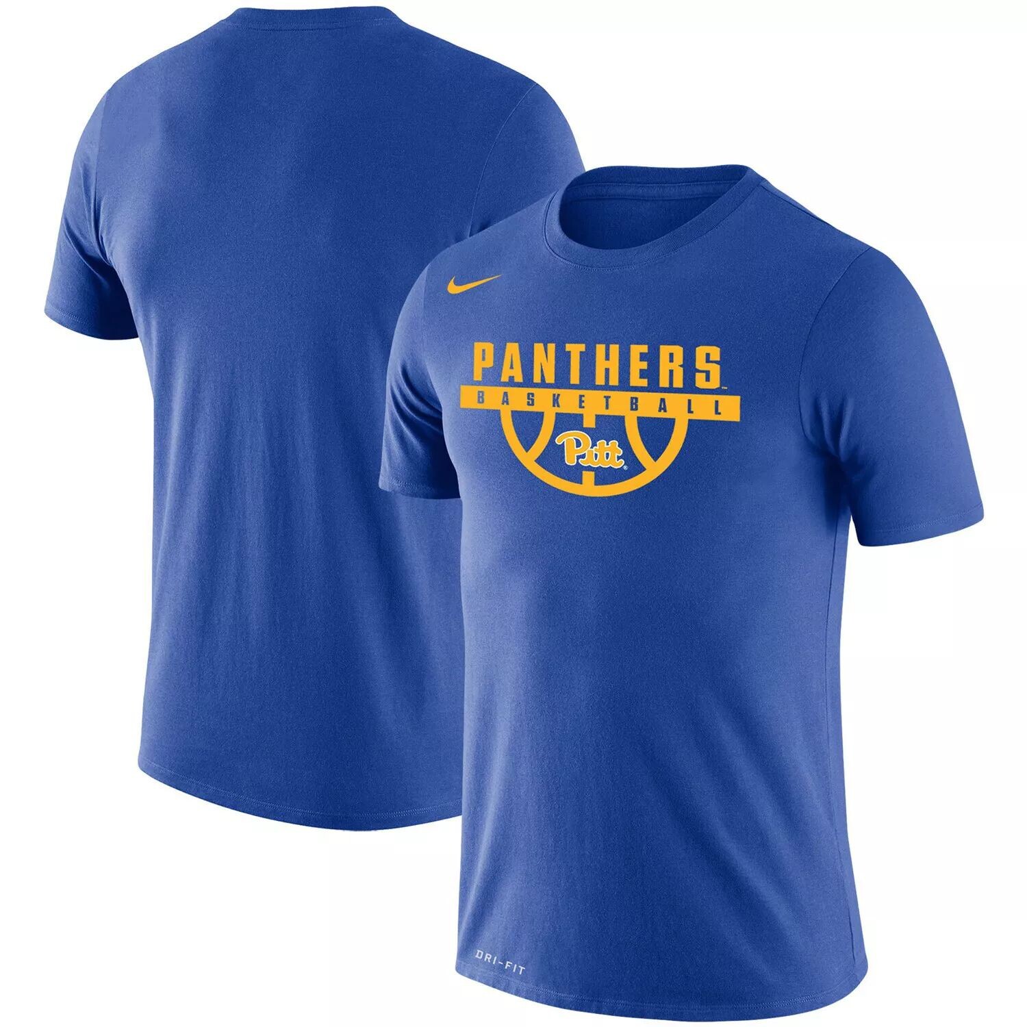 

Мужская футболка Royal Pitt Panthers Basketball Drop Legend Performance Nike