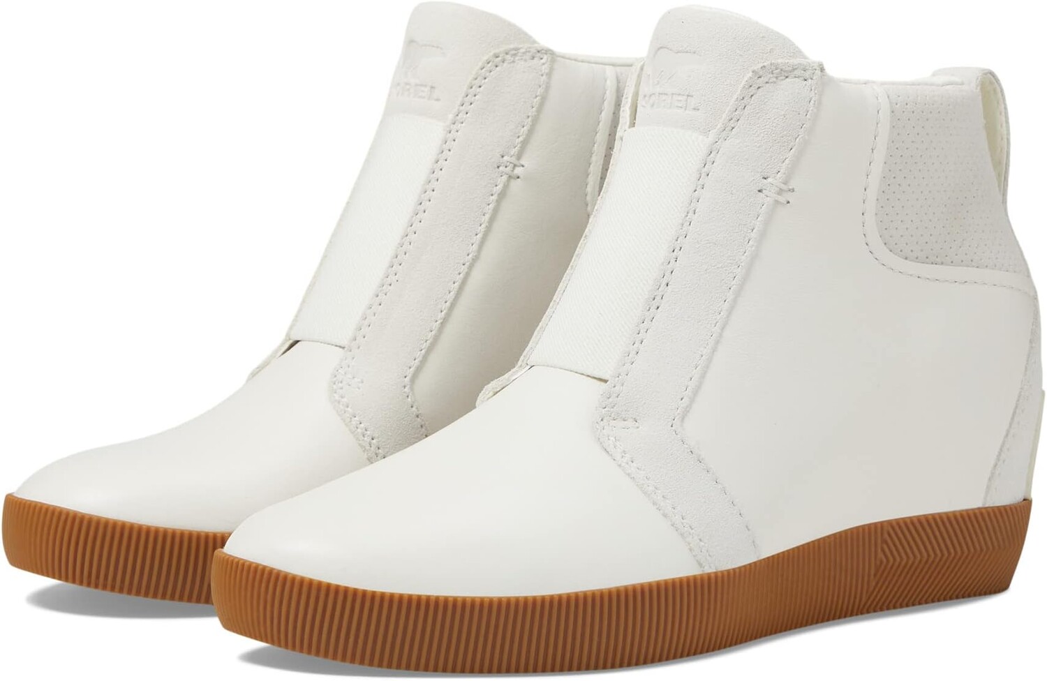 

Ботильоны Out N About Pull-On Wedge SOREL, цвет Sea Salt/Gum 2
