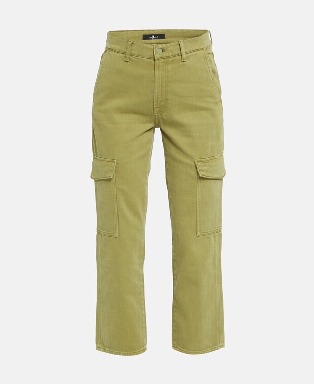

Джинсы-карго 7 for all Mankind, зеленый