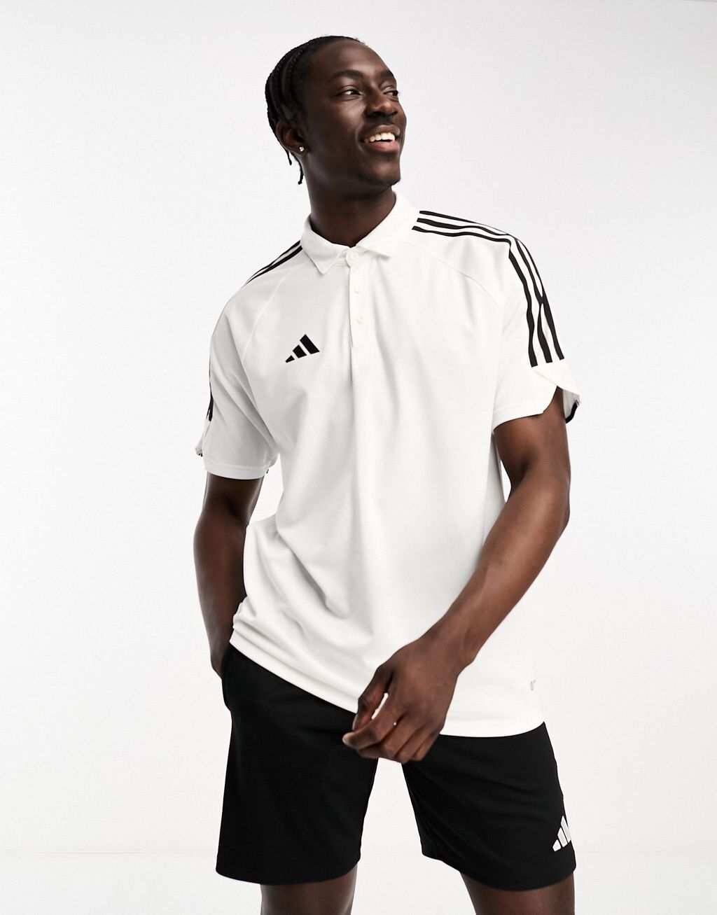 

Белая рубашка-поло adidas Football Tiro