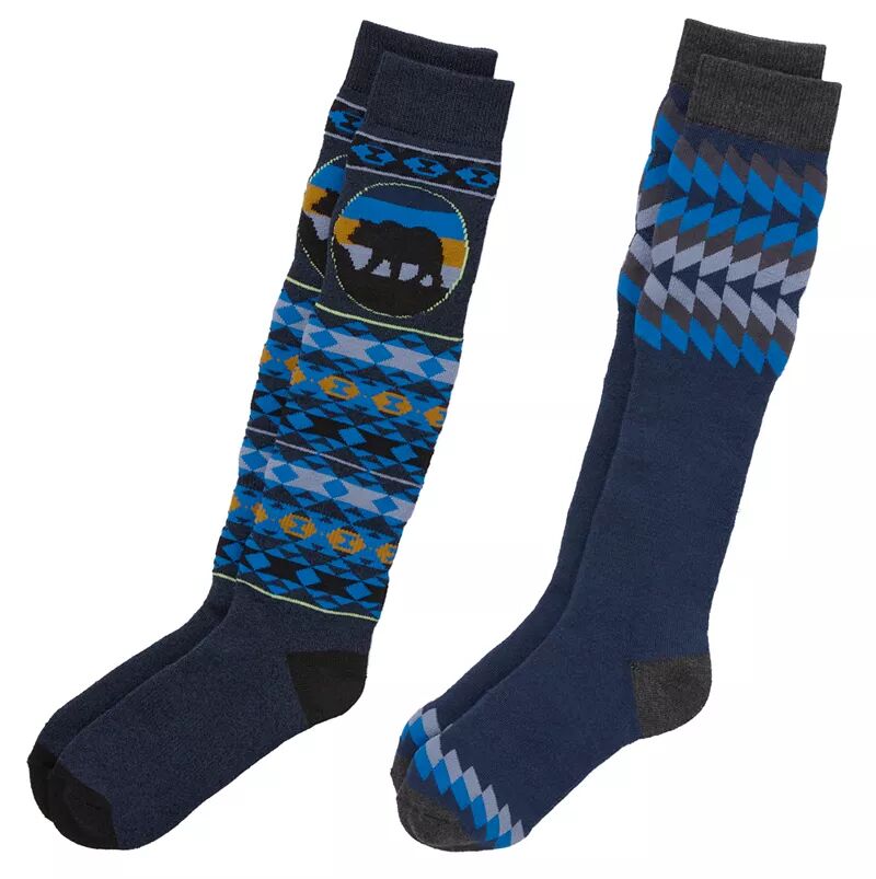 Мужские зимние спортивные носки Alpine Design – 2 упаковки Northeast Outfitters, синий