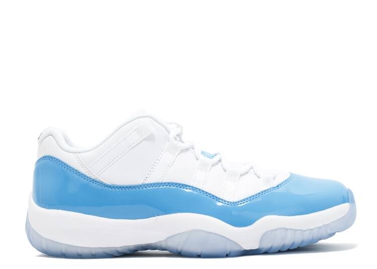 

Кроссовки AIR JORDAN 11 RETRO LOW 'UNC', белый, Белый;синий
