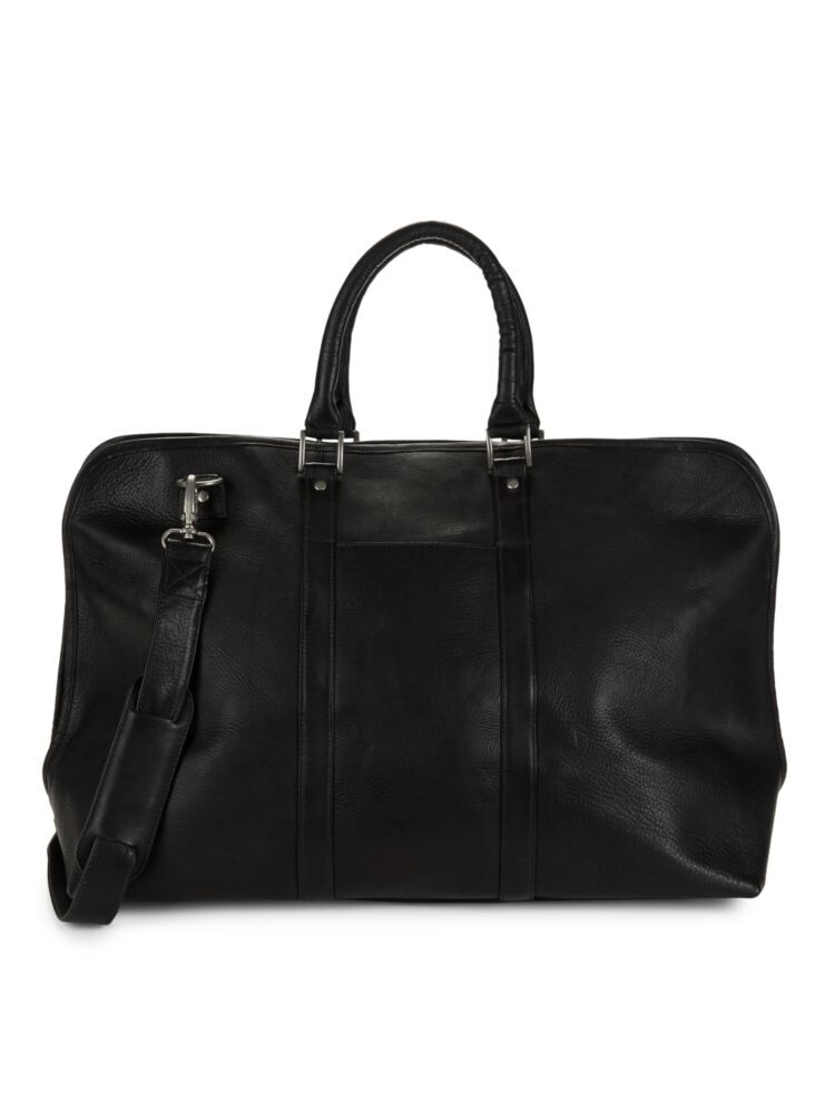 

Кожаная спортивная сумка Weekender Royce New York, черный