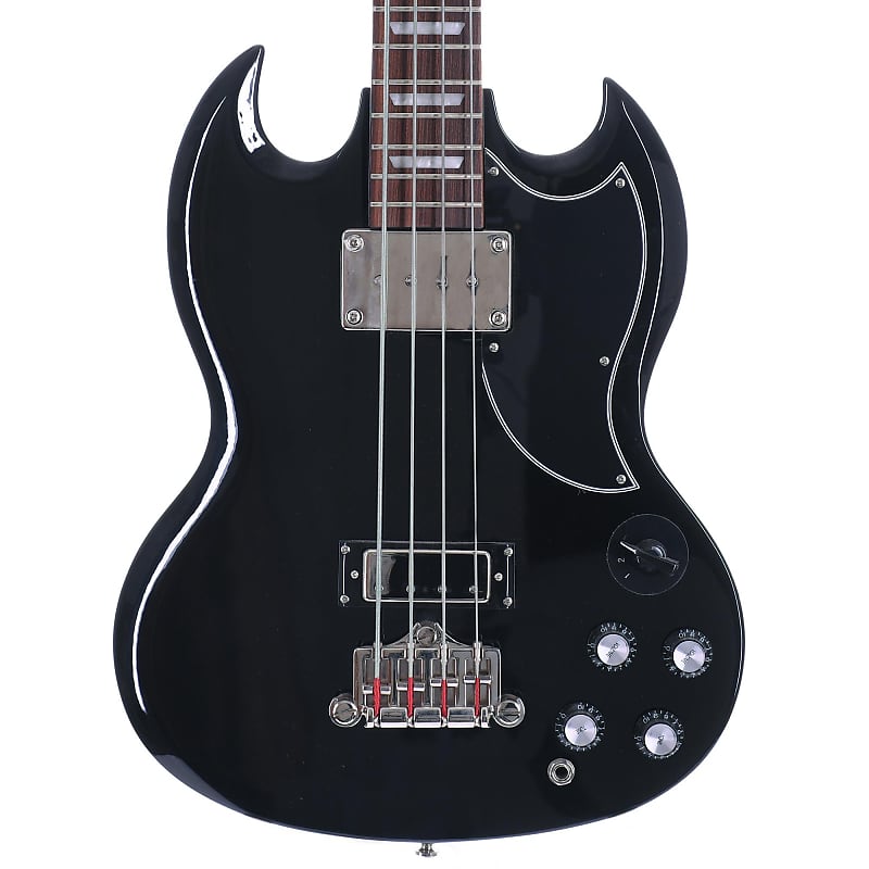 Басс гитара Epiphone EB-3 Bass 2P/U Ebony Chrome Hardware цена и фото
