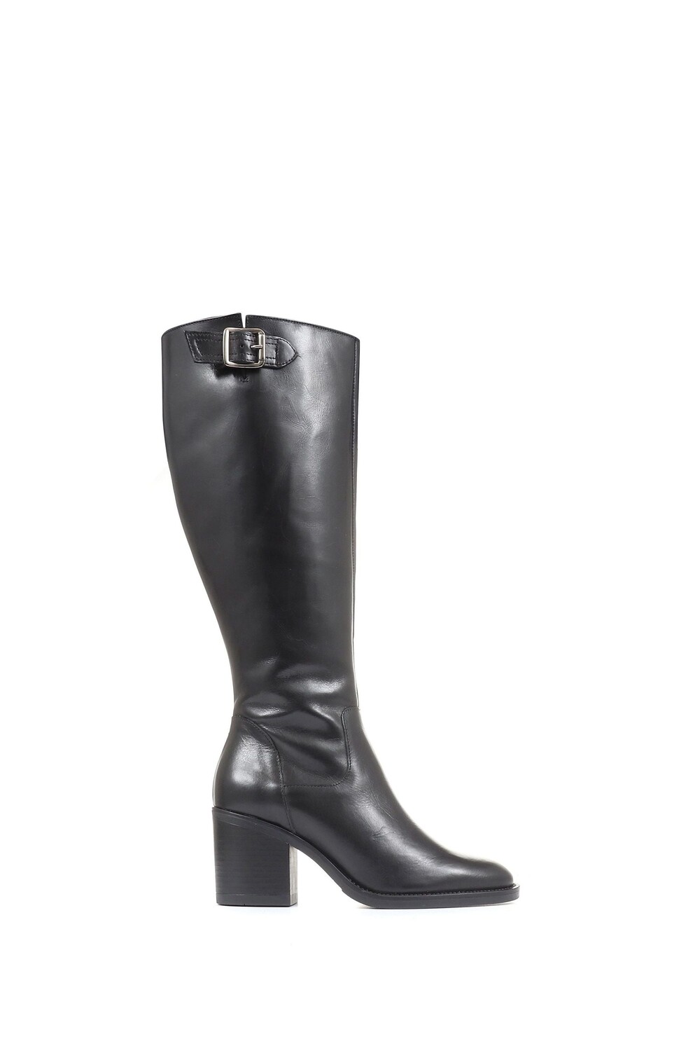 

Черные кожаные ботильоны и сапоги до колена от Cesena Jones Bootmaker, черный