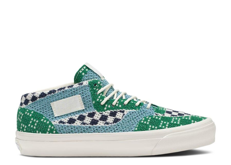 

Кроссовки Vans Half Cab, цвет Engineered Knit Pack Verdant Green