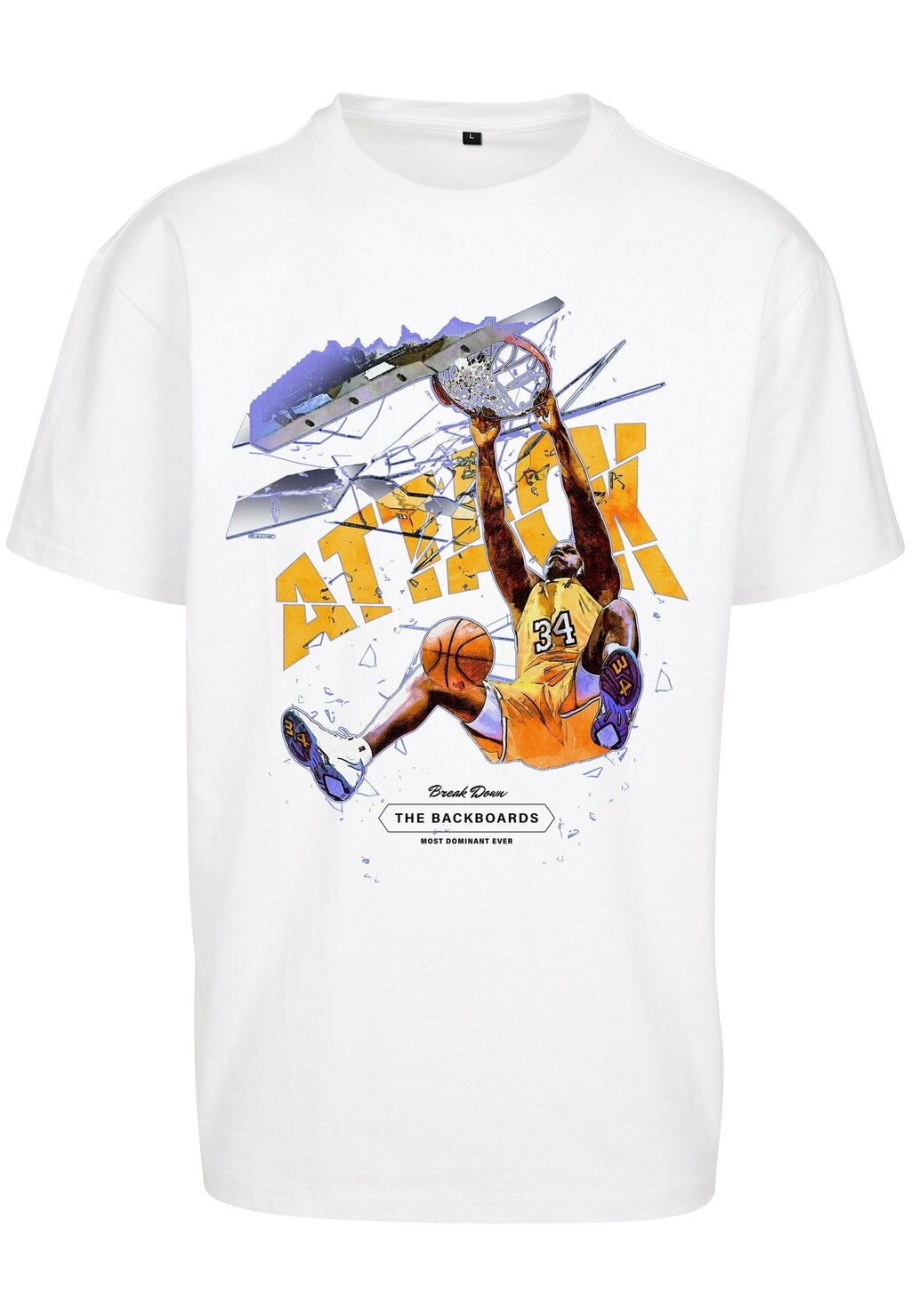 

Футболка с принтом Upscale by Mister Tee, белый