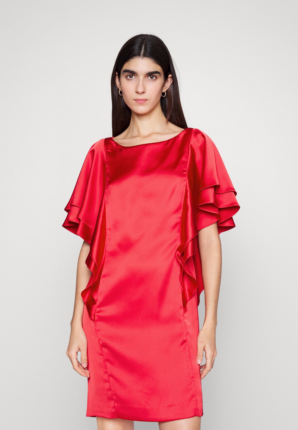 Элегантное платье Lauren Ralph Lauren, красный