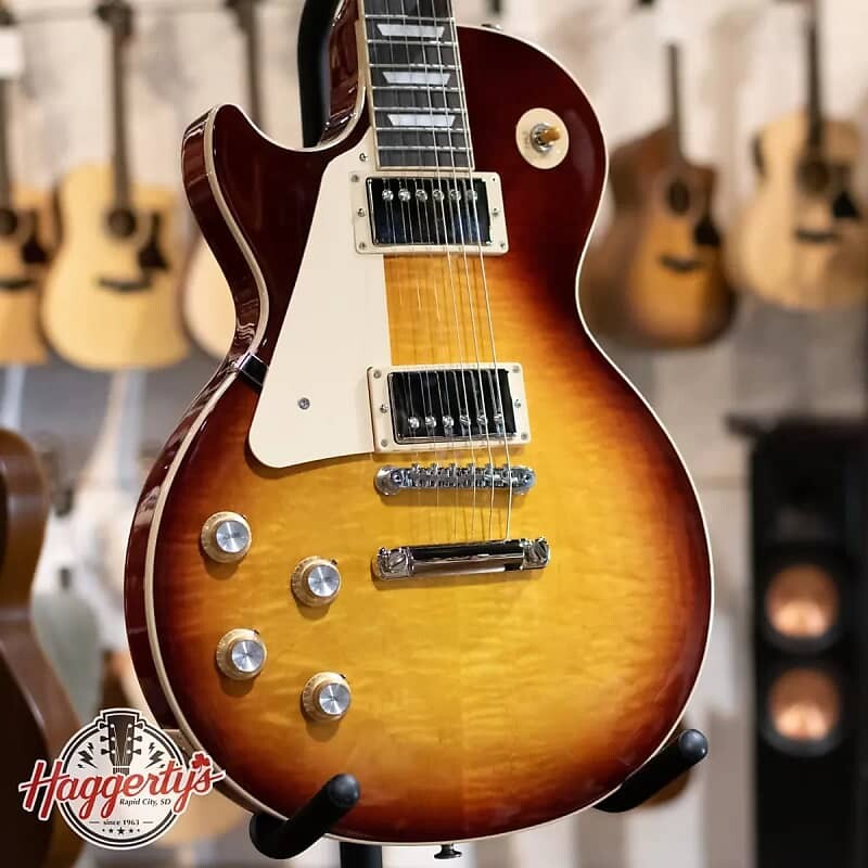 

Электрогитара Gibson Les Paul Standard '60s Left Handed - Bourbon Burst with Hardshell Case