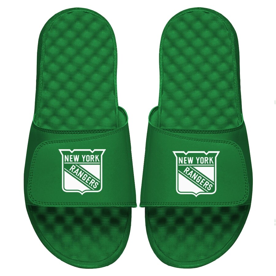 

Шлепанцы ISlide New York Rangers, зеленый