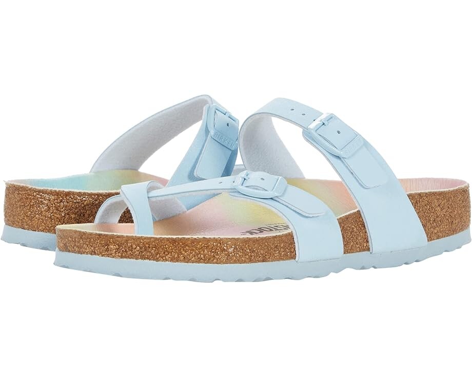 

Сандалии Birkenstock Mayari Vegan, цвет Ombre Finished Sky Birkibuc